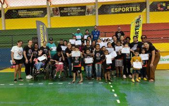 Primeiro Festival do Projeto Esporte Integrar promove incluso de alunos da APAE em Brasnorte