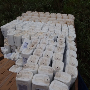 Operao da polcia de Brasnorte recupera carga de defensivos agrcolas roubada