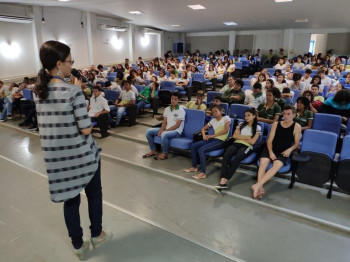 Suic�dio e sa�de mental s�o abordados em palestra do 'Setembro Amarelo' para estudantes do IFMT Ju�na